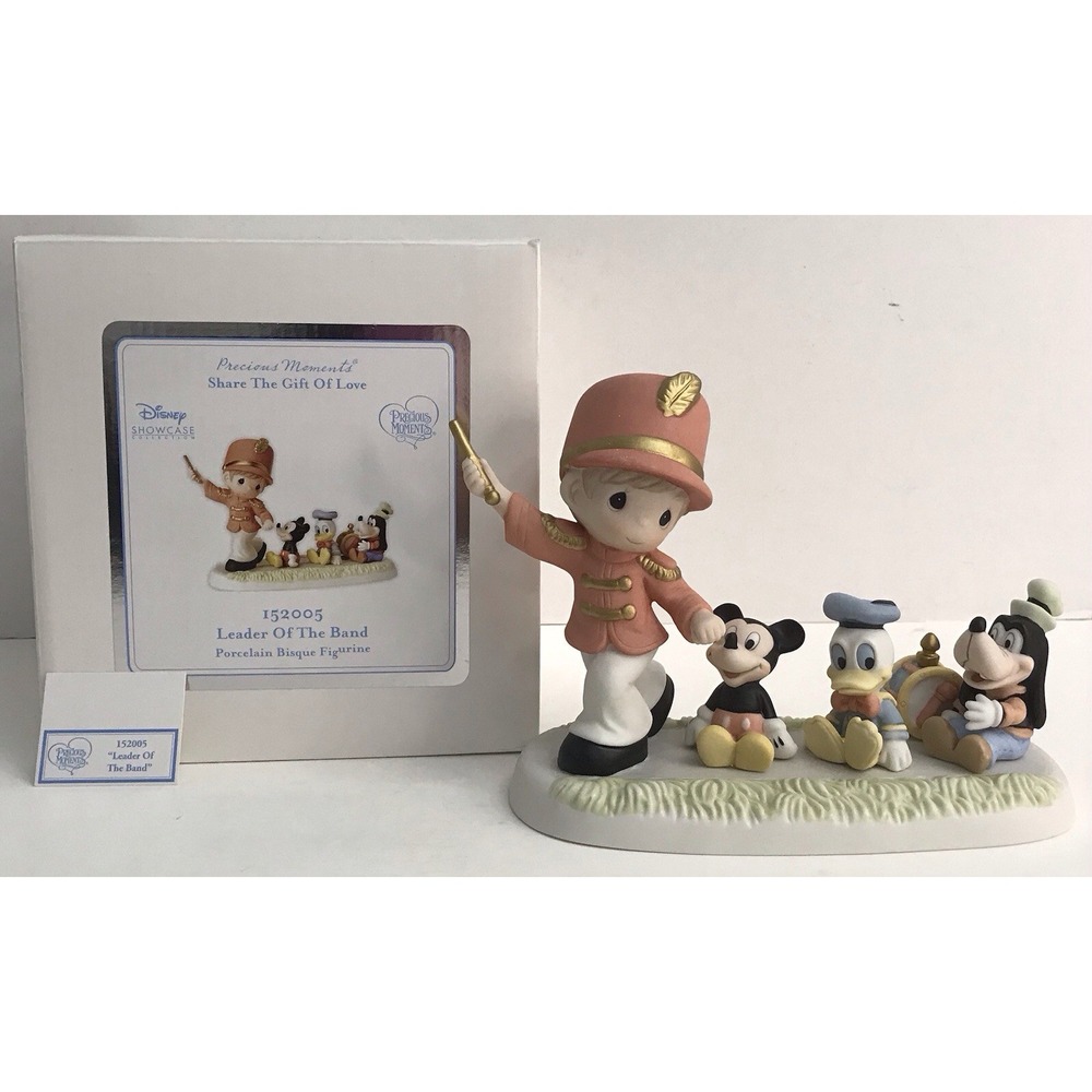 PRECIOUS MOMENTS "Leader Of The Band" #152005 Disney Showcase NEW